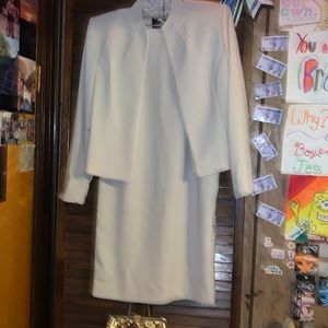 women’s skirt and blazer set